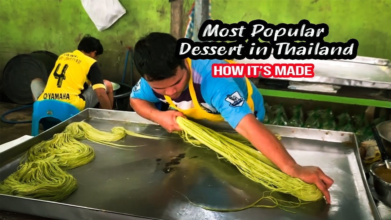 The Making of “Roti Sai Mai” Thailand's Most Famous Snack