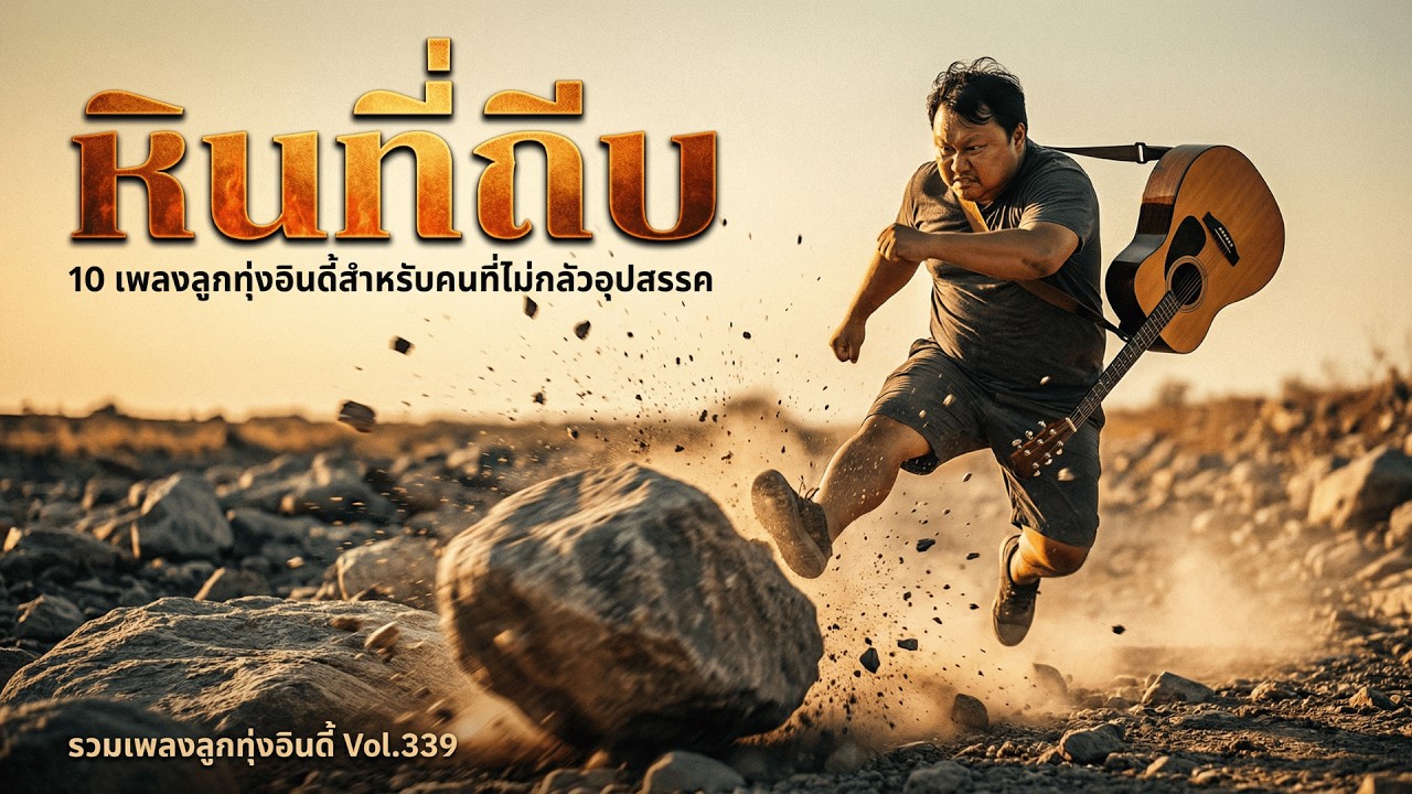 รวมเพลงลูกทุ่งอินดี้ Vol.339 🪨 หินที่ถีบ | 10 เพลงถีบหิน ข้ามอุปสรรค (2026)