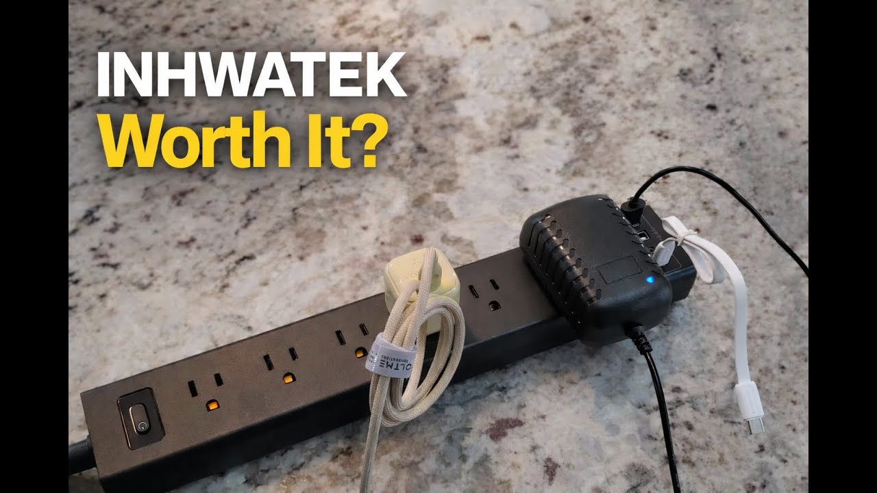 Устали от беспорядка из проводов? Настенный сетевой фильтр Inhwatek с USB-портом &mdash; идеальное реше...