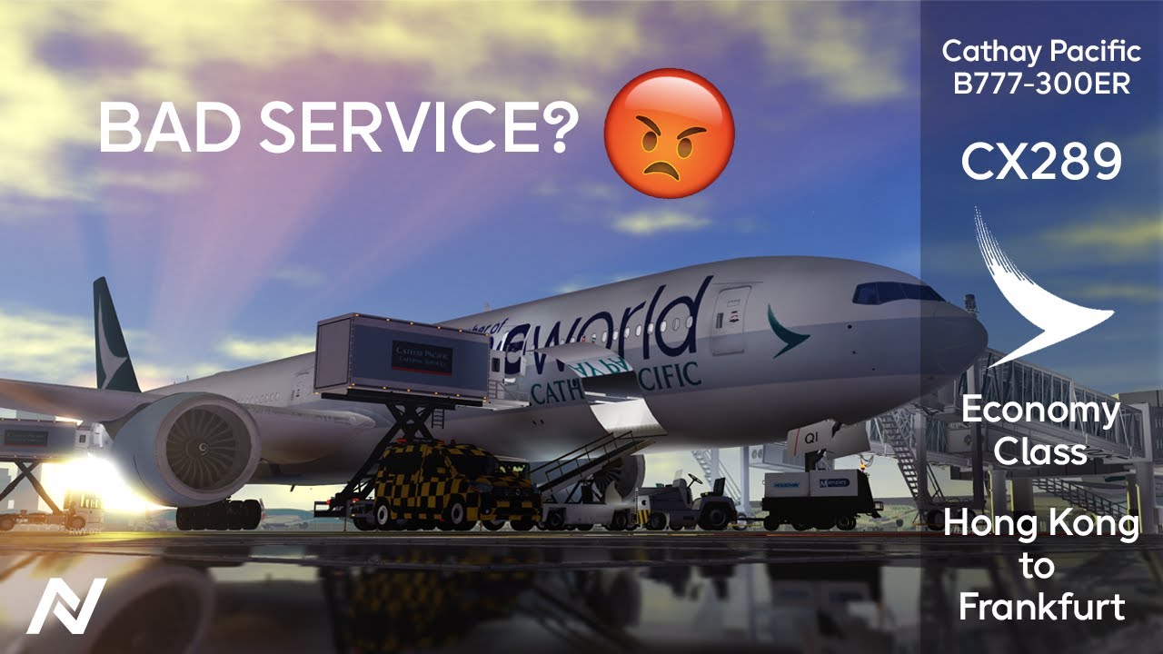 ROBLOX | Cathay Pacific B777-300ER One World Livery Flight | Hong Kong - Frankfurt