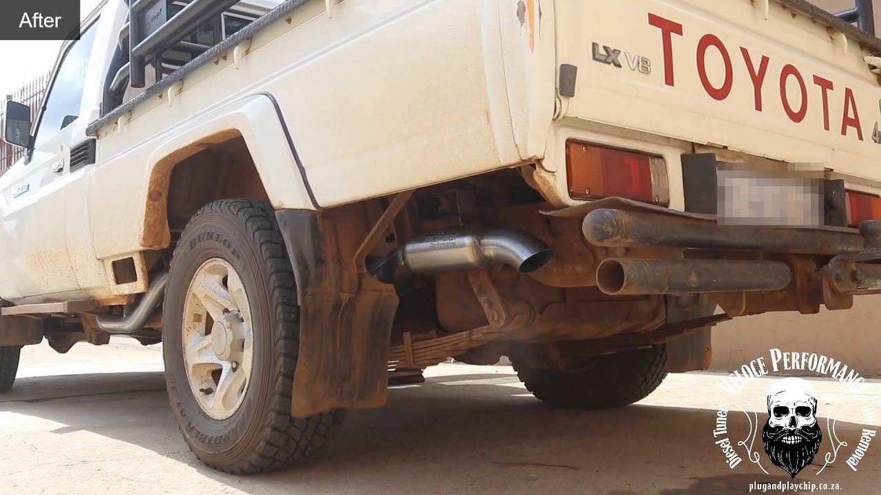 Toyota Land Cruiser 4.5 V8 Performance Exhaust System Upgrade