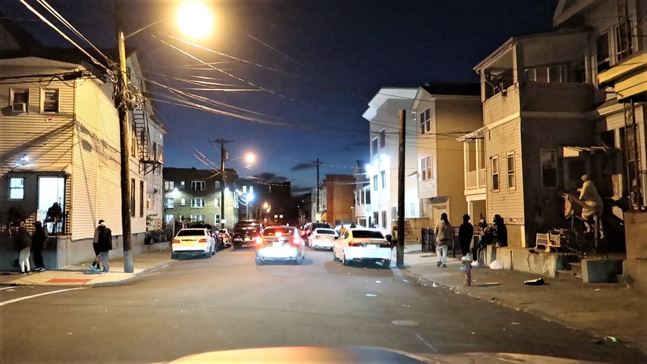 PATERSON NEW JERSEY 4TH WARD AT NIGHT