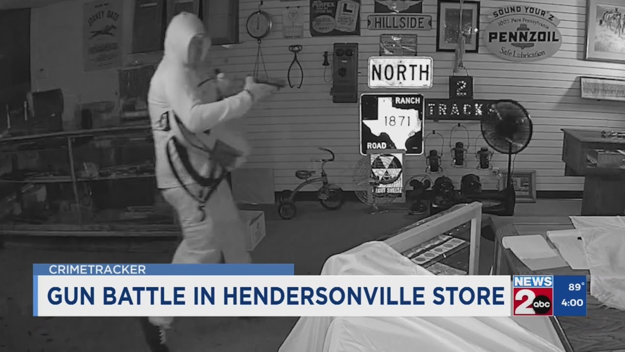 Break-in leads to shootout at Hendersonville store, police say