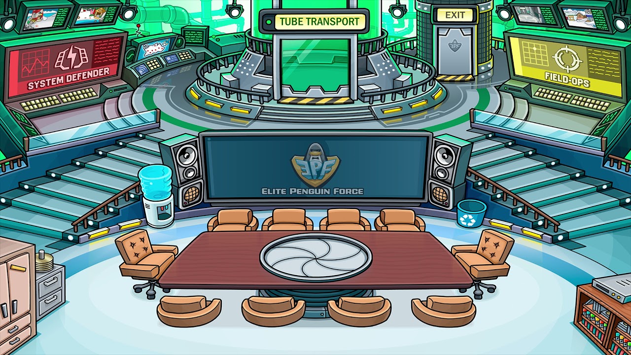 Club Penguin High Quality Music - EPF Command Room