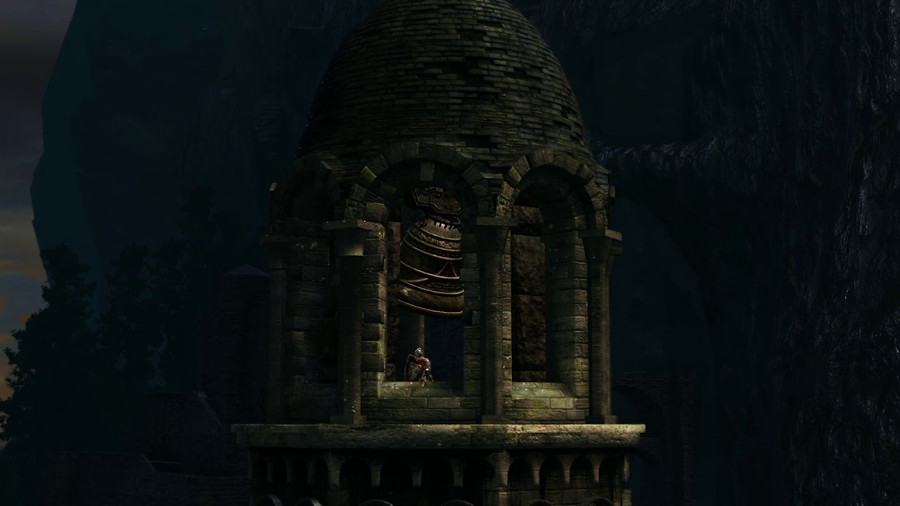 Dark Souls Remastered ringing the first bell of awakening