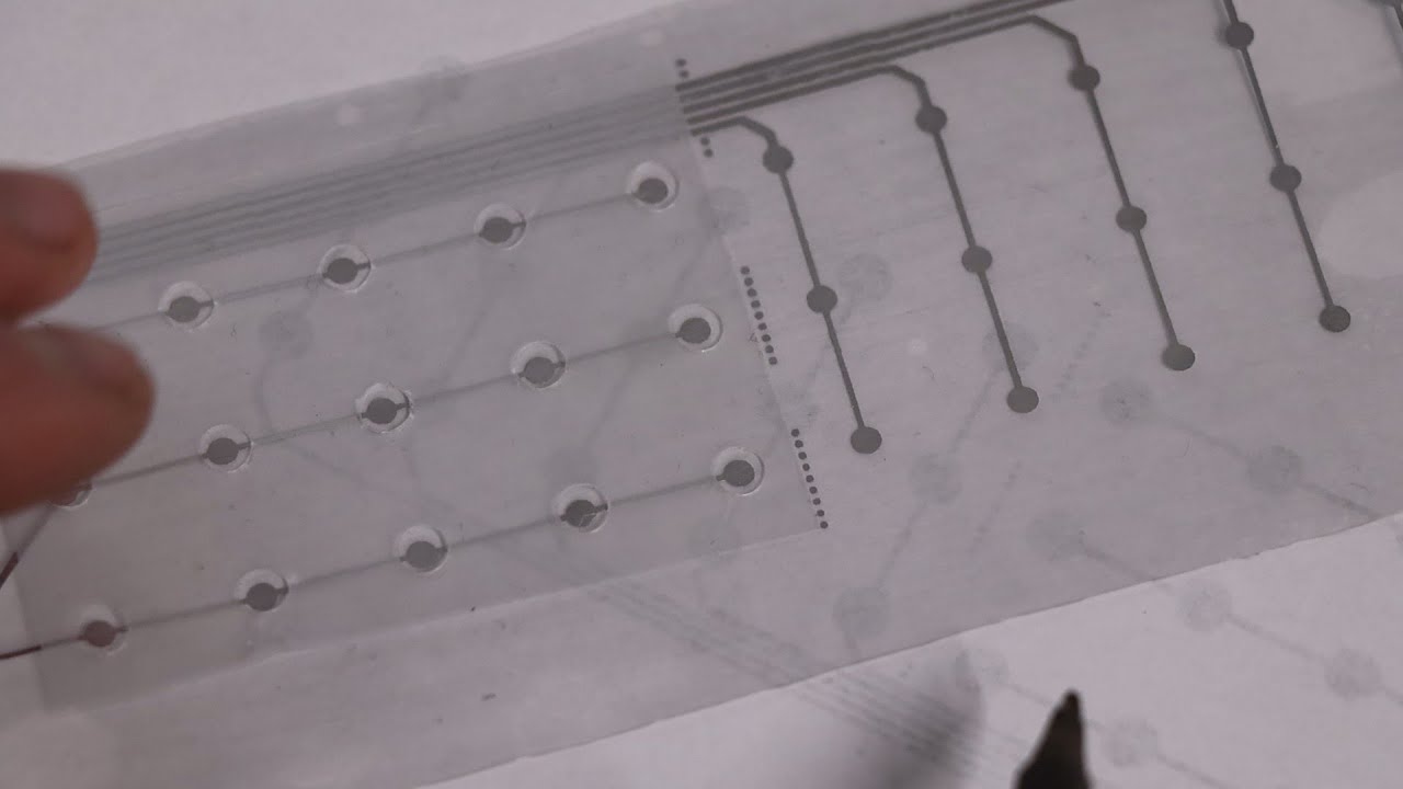 DIY keyboard membrane