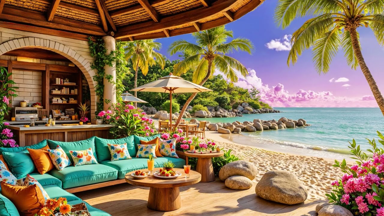 Lounge Music 2026 | Relaxing Tropical Beach Space | Background Music for a Good Mood #chill #music