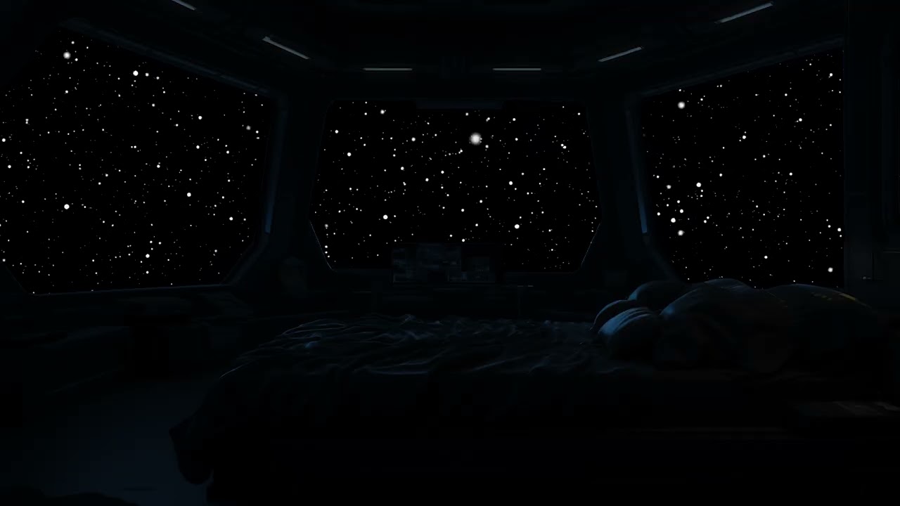 Cosmic Sounds for Deep Sleep | Dark Space Ambient Sounds for Relaxation and Peaceful Dreams Tonight