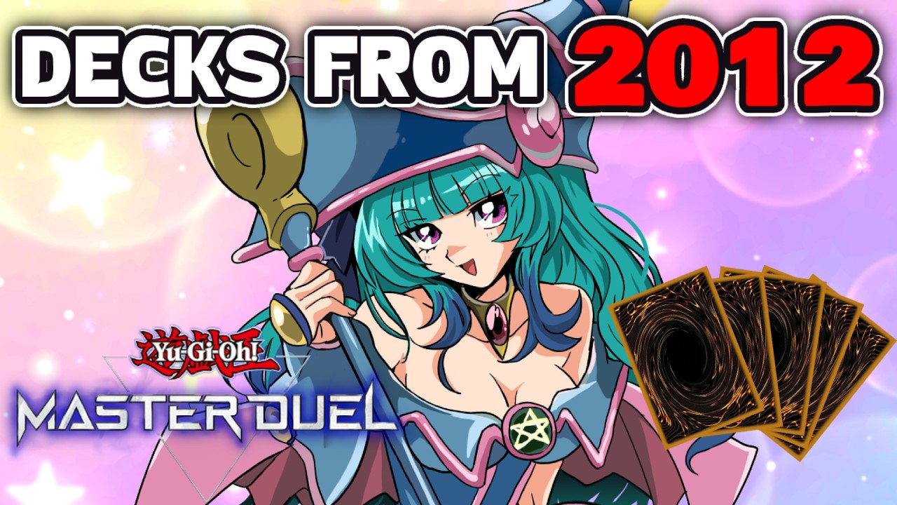 Playing 2012 Decks for YugiBoomers【Yugioh MD Time Tryout Deck】