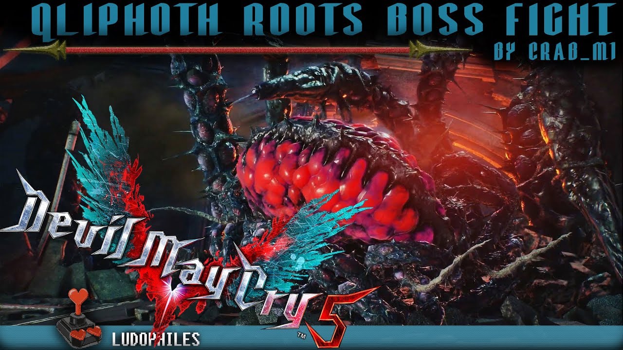 Devil May Cry 5 - Qliphoth Roots Tutorial Boss Fight