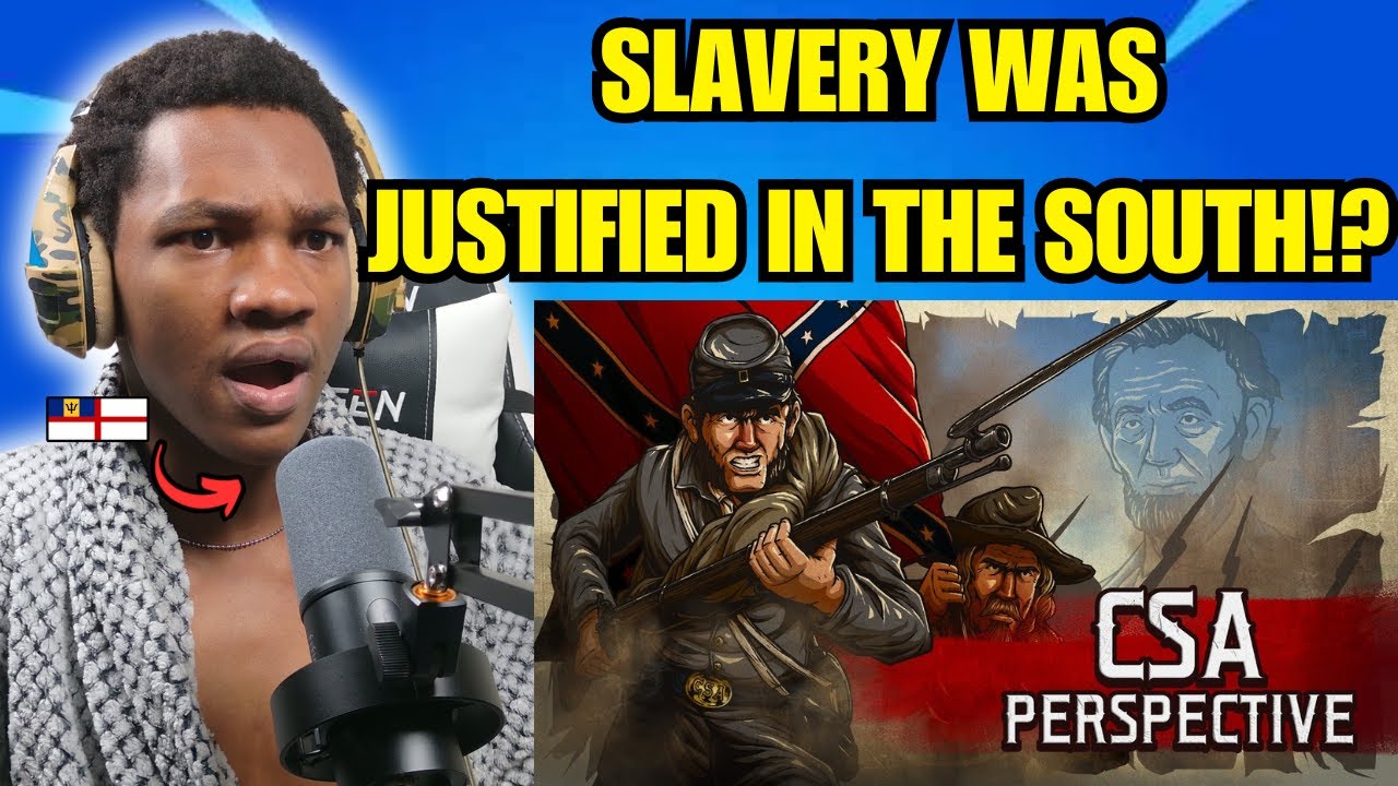 British caribbean guy react Civil War from the Confederate Perspective armchair historian reaction