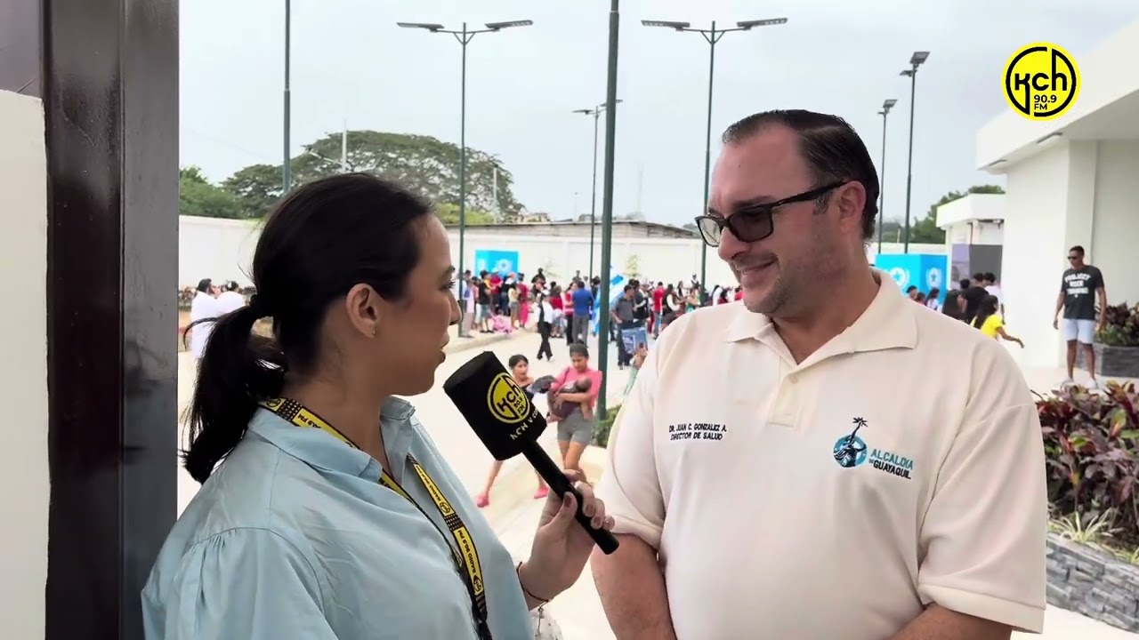 Reportaje de la Inauguración Unidad Médica Municipal en la Isla Puná 🏥🏝️ KCH RADIO 90.9FM 📻