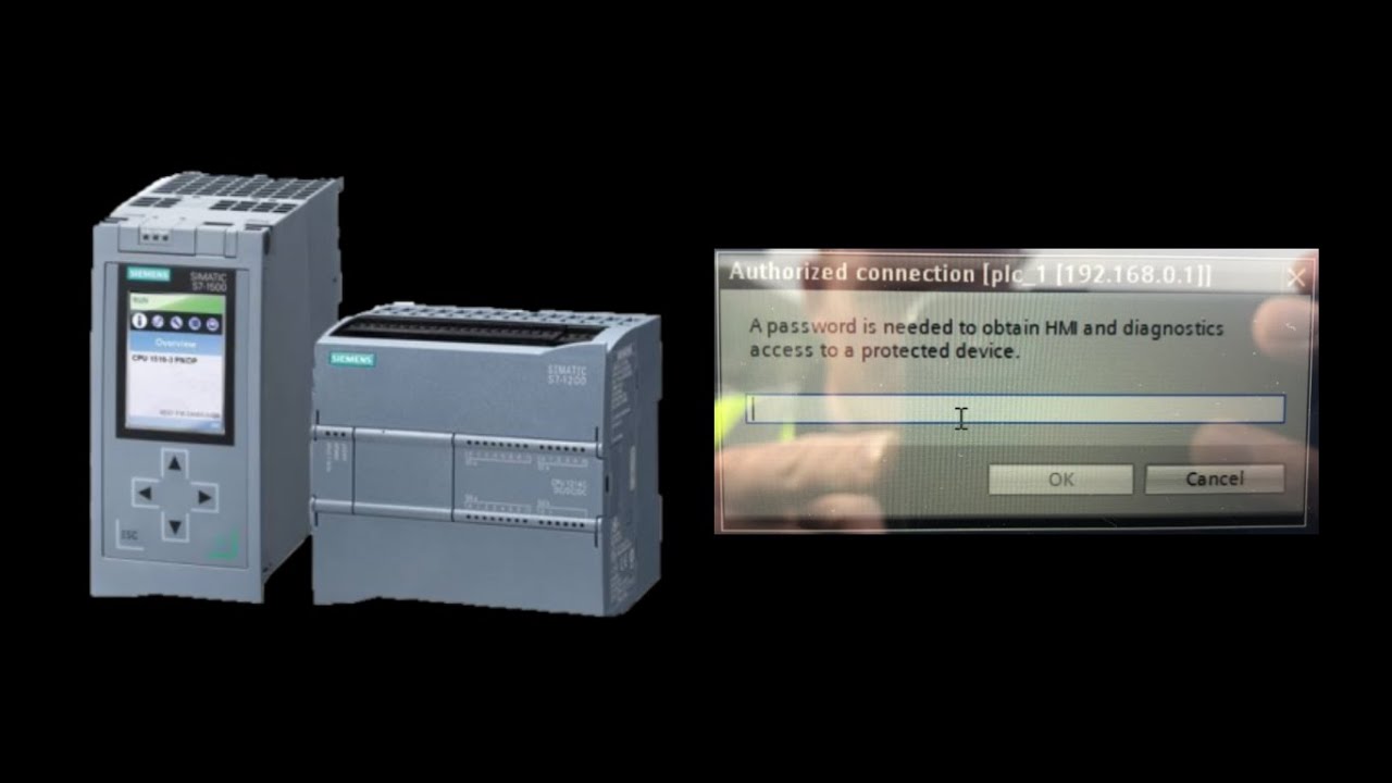 Acessando projetos protegidos por senha em CLP's SIMATIC S71200 e S71500