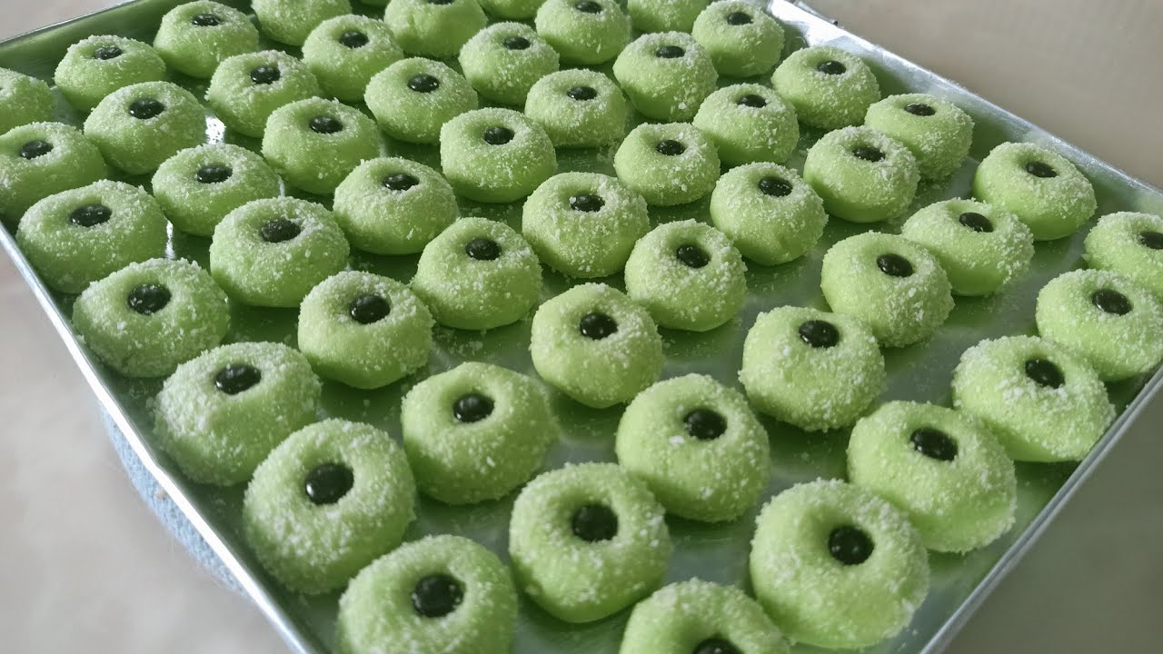 RESEP KUE KERING TERBARU 2025 JANDA GENIT/ MONDE SUSU PANDAN 1 KG TEPUNG TERIGU