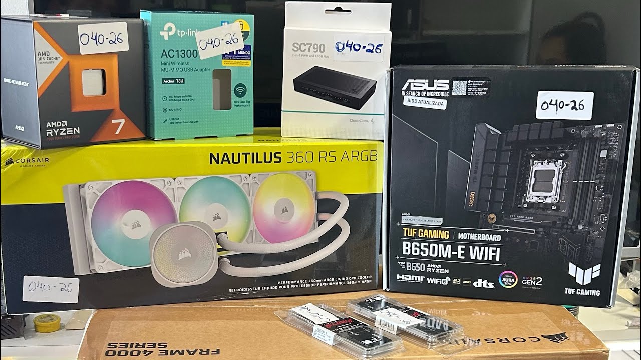 ENVIARAM AS PEÇAS PARA A NINJA INFOTECH MAS ESQUECEU DA PLACA DE VÍDEO!