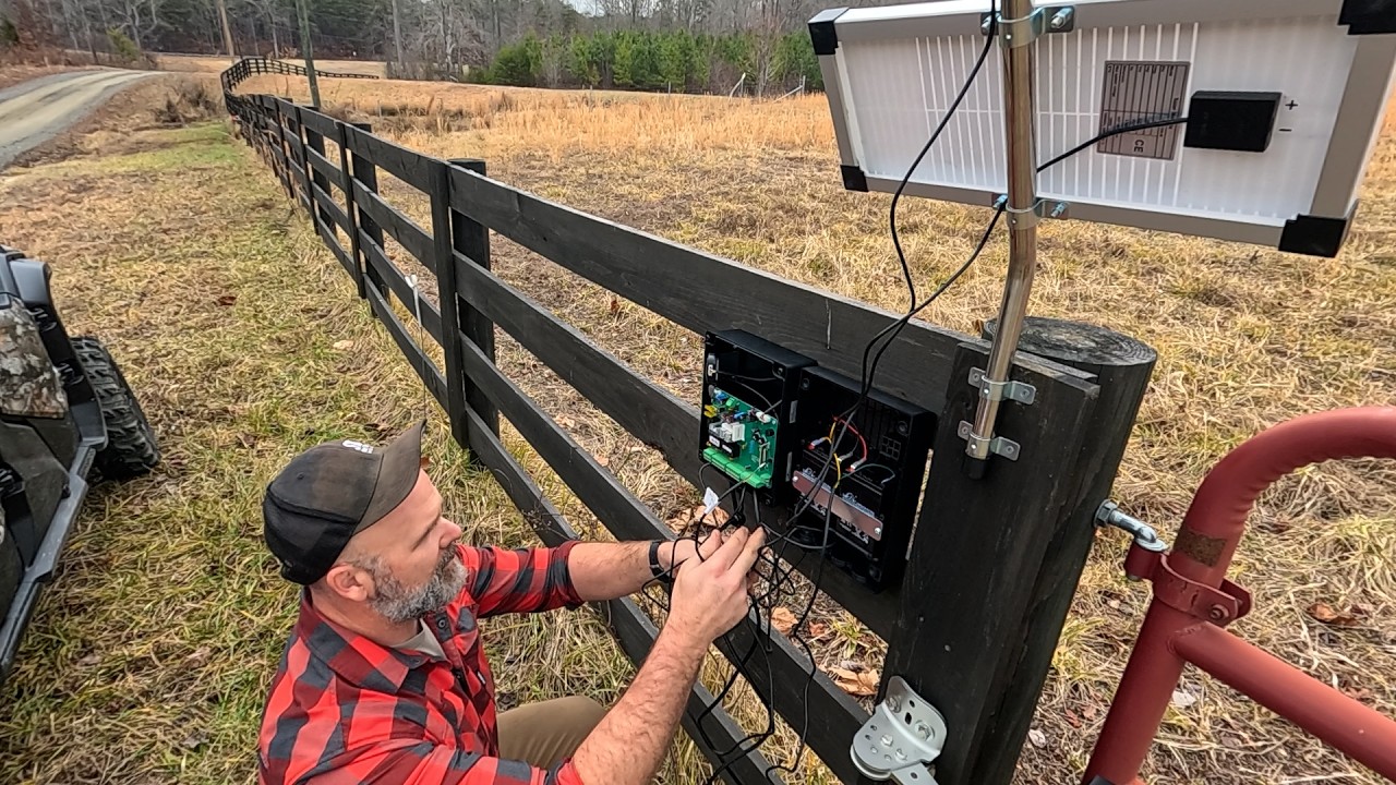 How to install an AFFORDABLE Automatic Gate Opener | Totally Solar Off Grid
