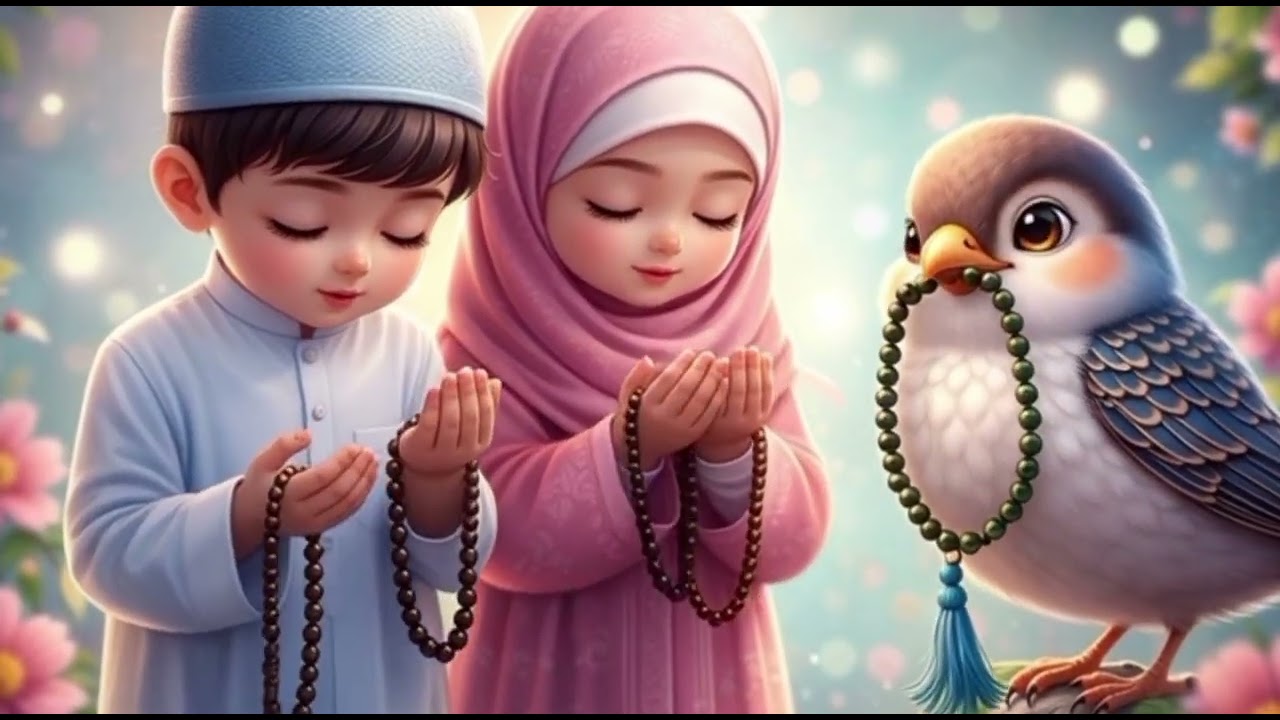چڑیا بولی چو چو چو | Allah Hu Islamic Kids Nasheed | Cute Bird Song 3