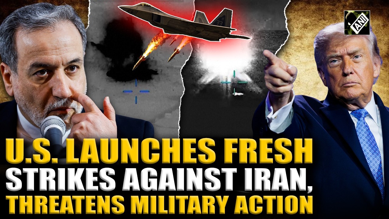 CEASEFIRE ON BRINK? US launches 2nd strike on key Iranian sites, Trump threatens military action