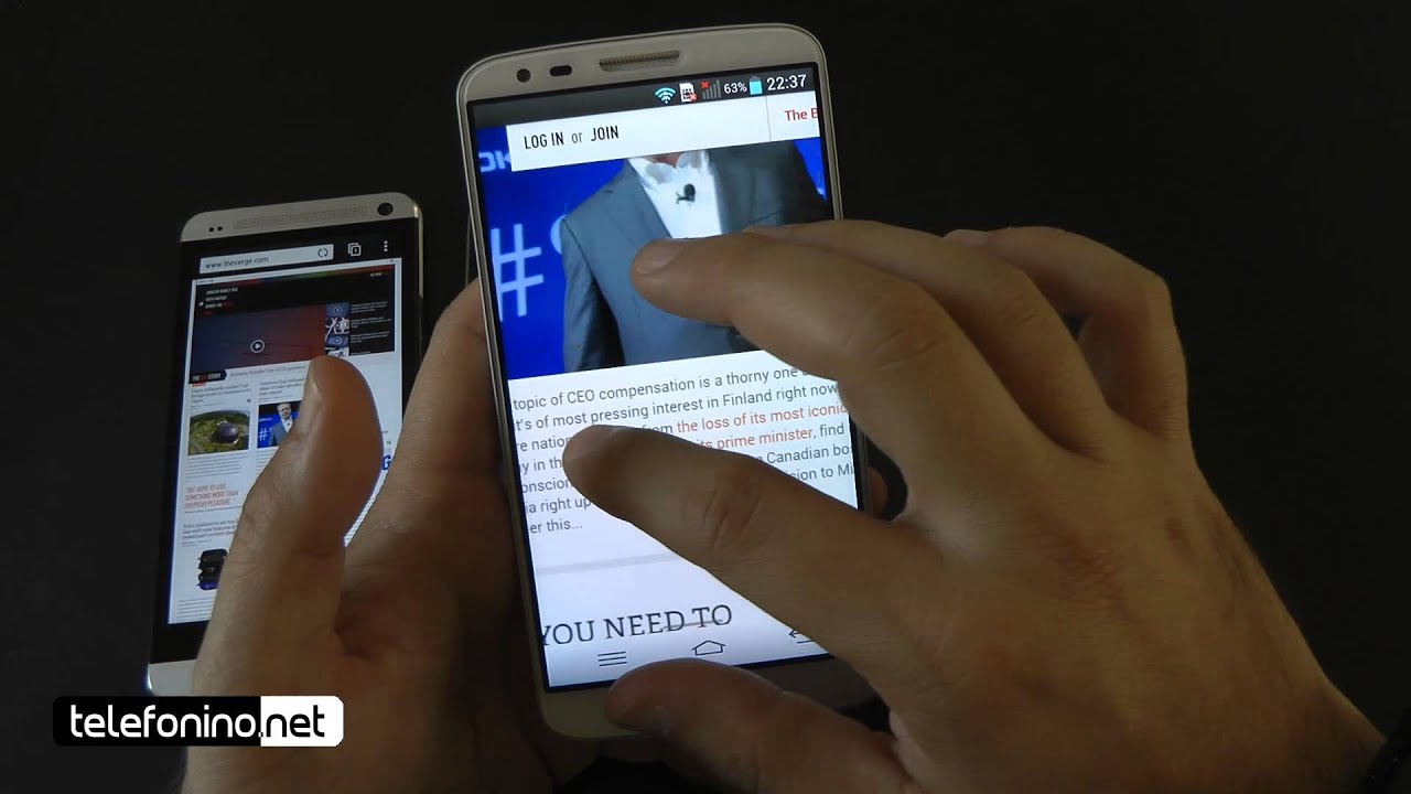 Galaxy S4 vs HTC One vs LG G2 da Telefonino.net