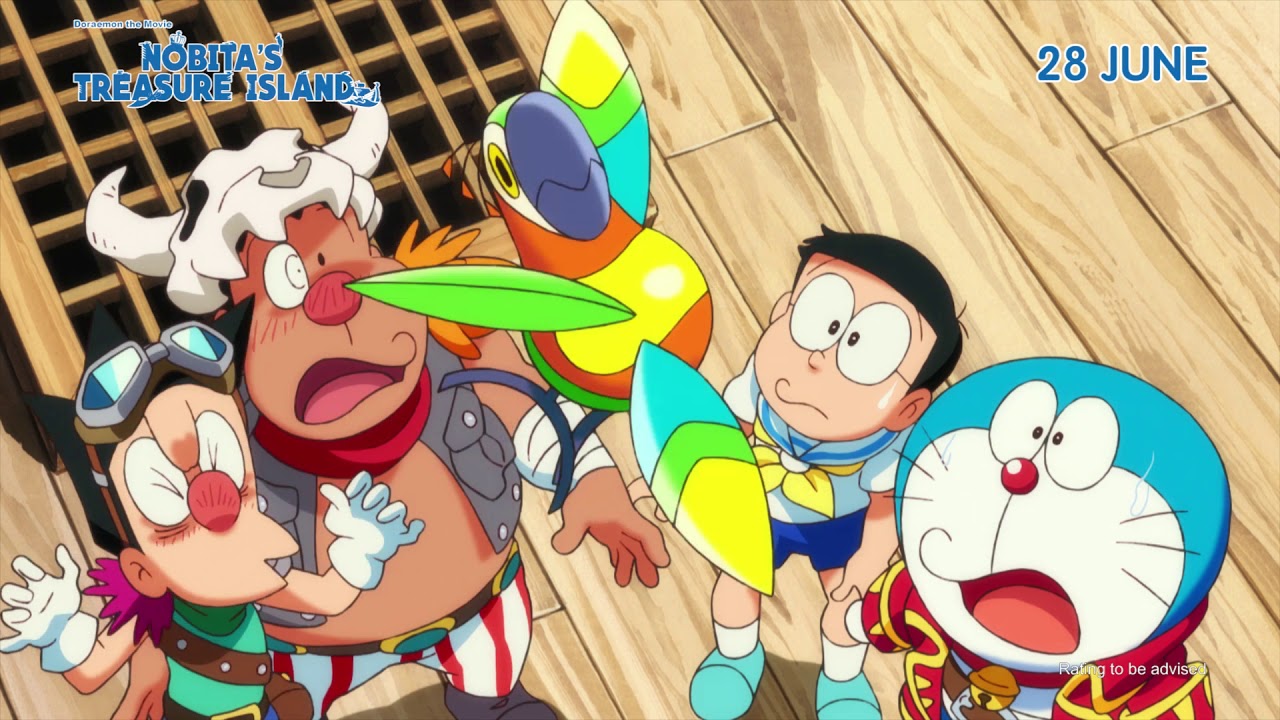 DORAEMON: NOBITA’S TREASURE ISLAND Trailer (Opens in Singapore on 28 June 2018)