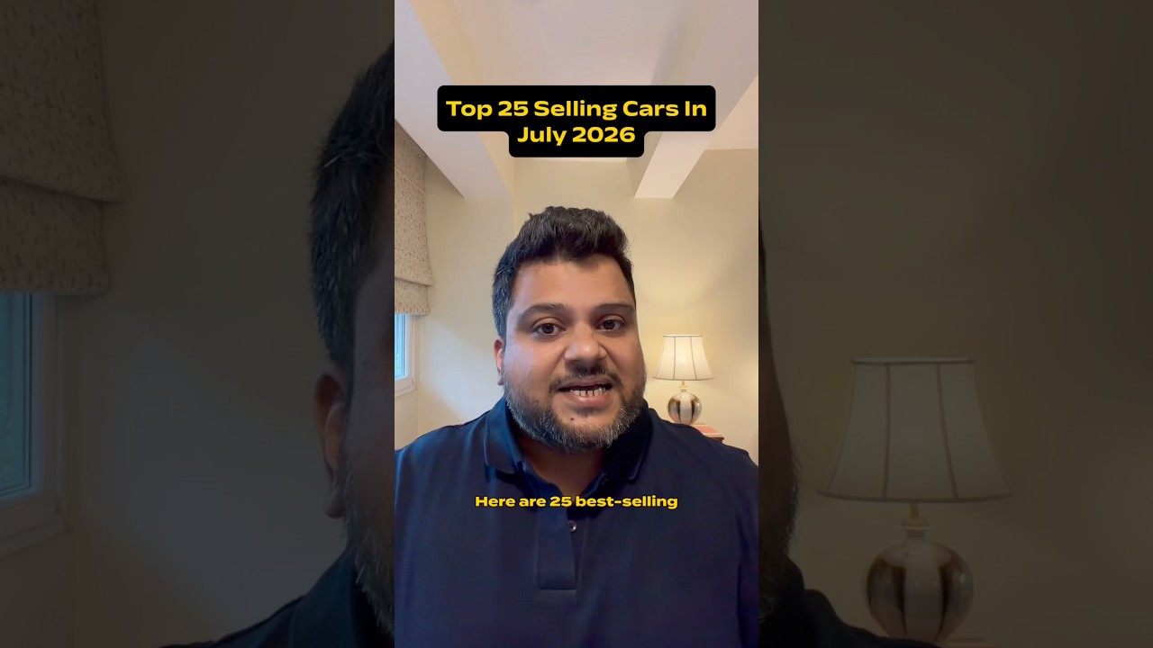 Top 25 Best-Selling Cars in India &ndash; July 2026
