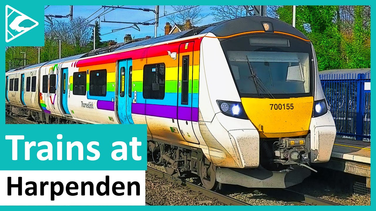 Trains at Harpenden (MML) 26/02/2022