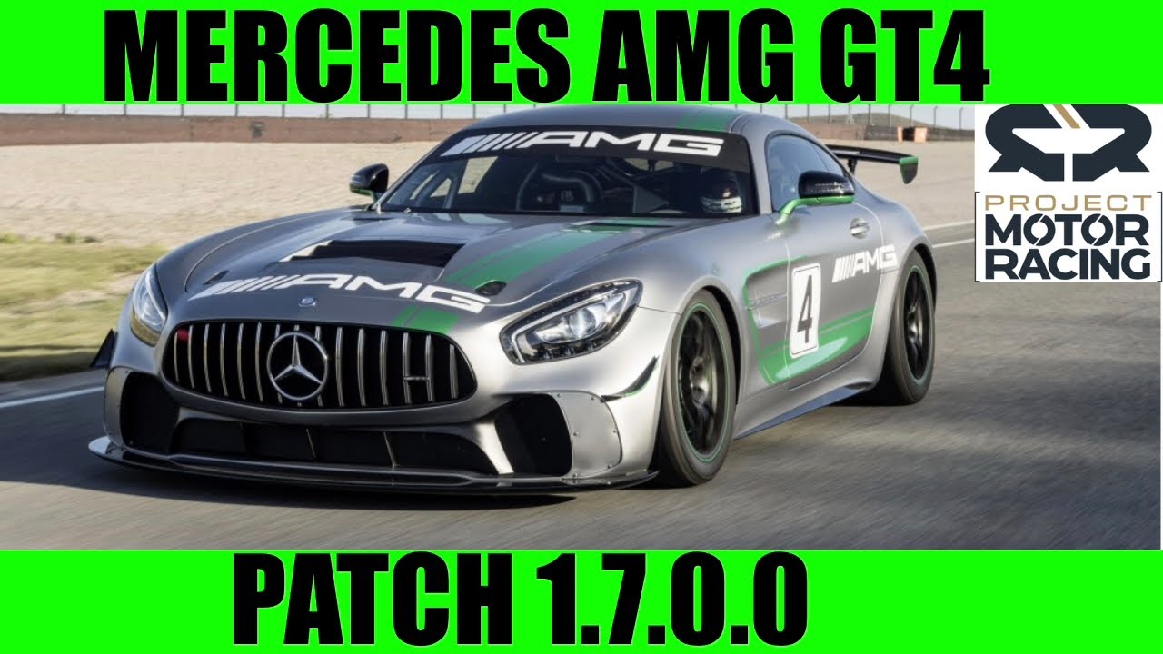 Обновление Project Motor Mercedes AMG GT4 1.7.0.0 | Геймплей на PS5