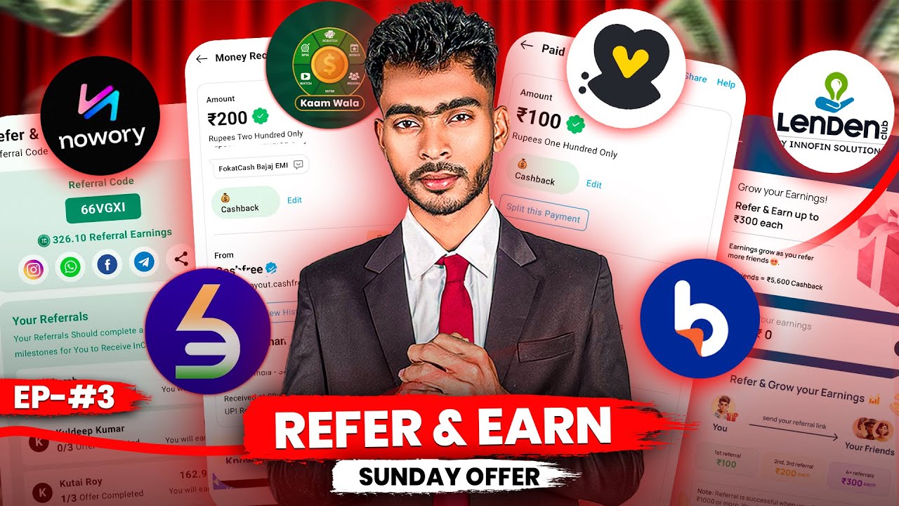 Top 5 Best Refer and Earn Apps 2026 | New Refer and Earn App Today (Payment Proof)