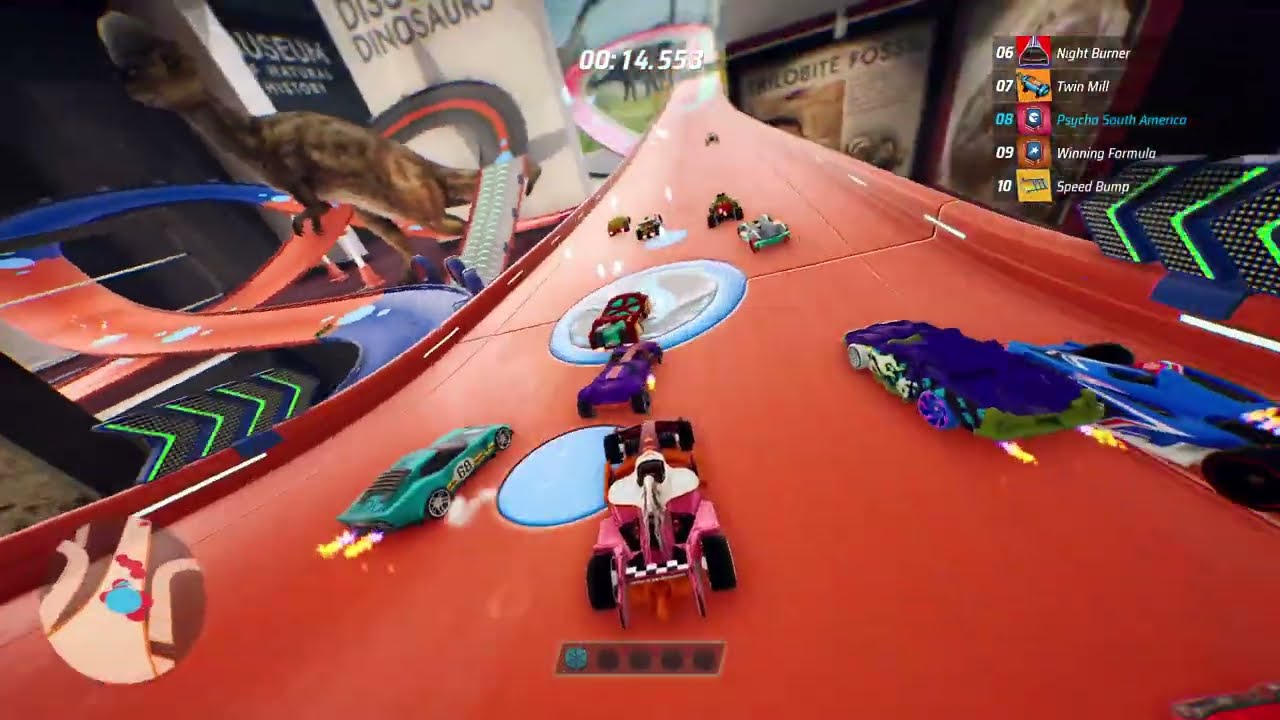 HotWheels 2 - Recorrido Fosilizado - IA dificultad Extrema - Modo Eliminación - Dinosaur Museum