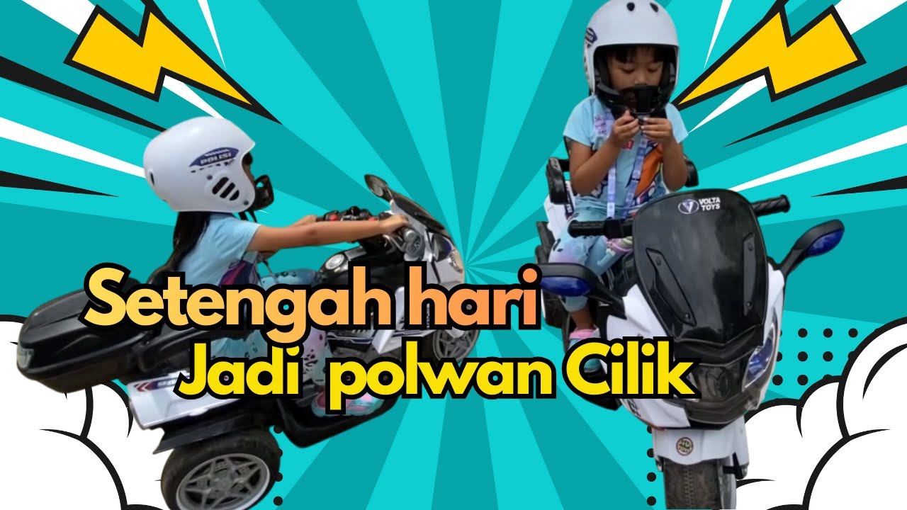 Cerita Polwan Cilik: Main Motor Seru di Taman
