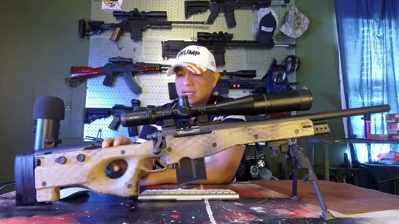 Accuracy International AICS Chassis with Remington 700 SPS