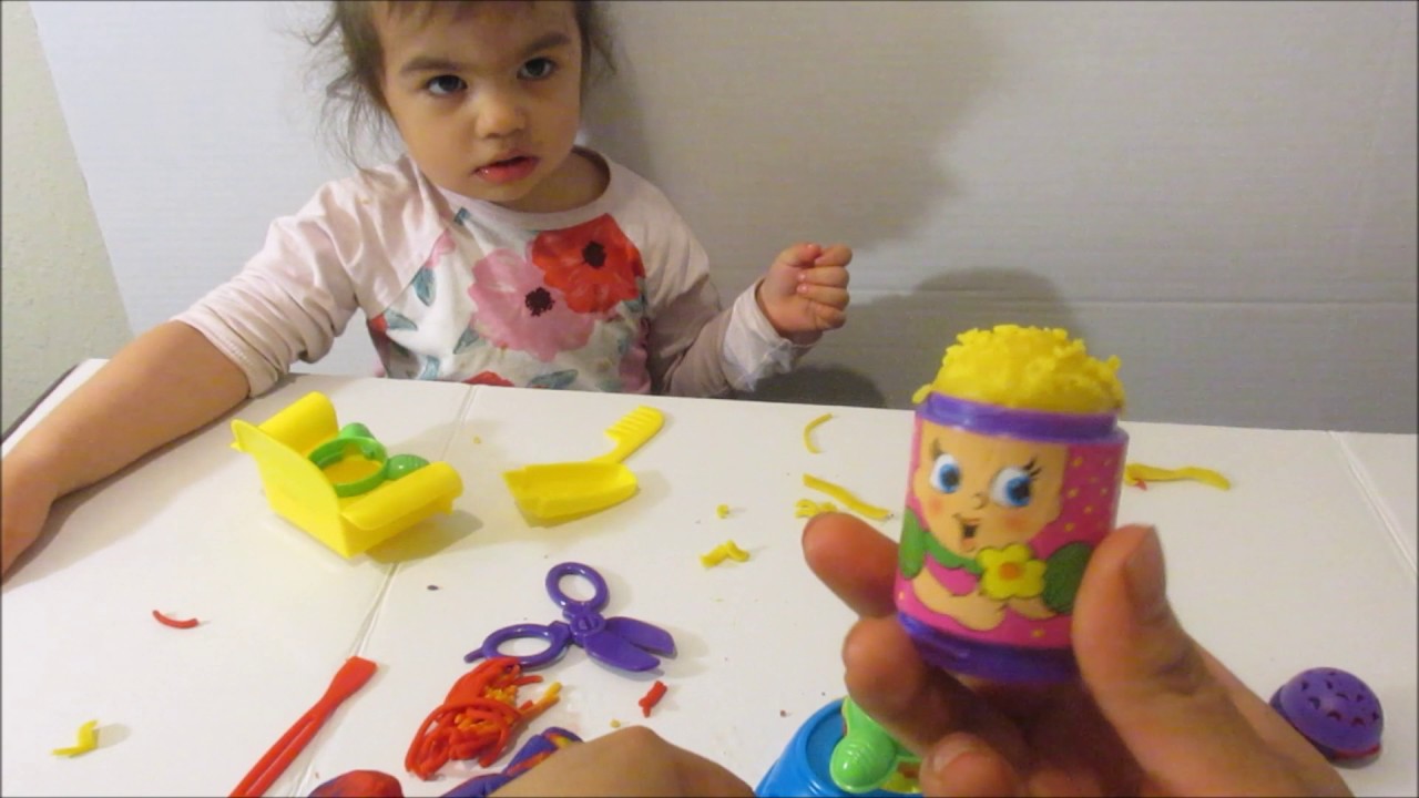crazy hairdooz with softee dough  Cra-Z-art!!