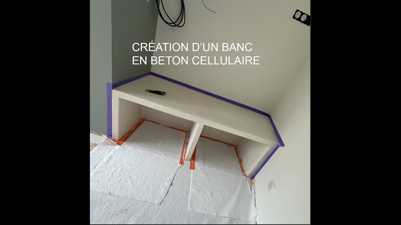 banc en beton cellulaire