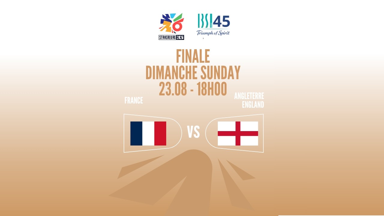 2026 IBSA Blind Football European Championship &ndash; France vs England &ndash; Final