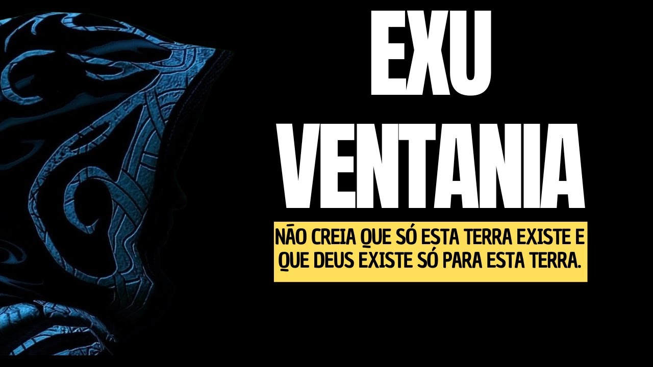 Exu Ventania - Deus, f&eacute;, raz&atilde;o e as fronteiras da compreens&atilde;o.