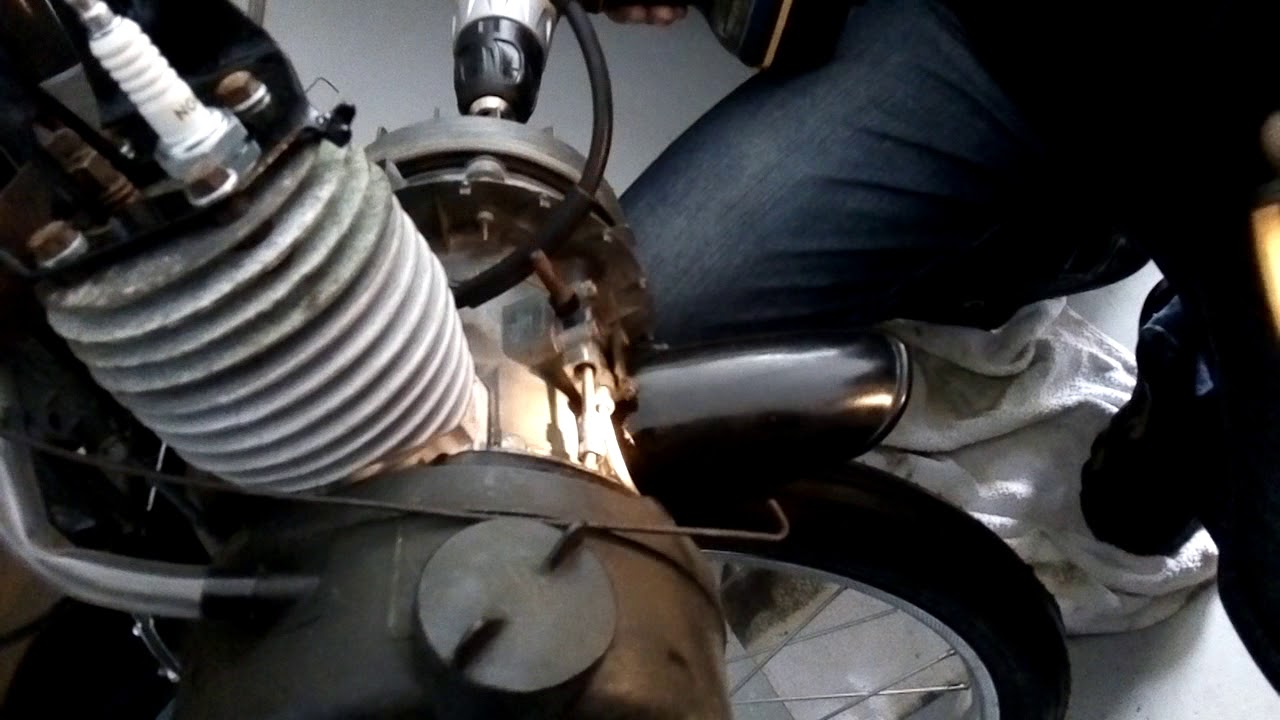 contrôle de l'arrivée d’essence en sortie de pompe a essence solex 3800