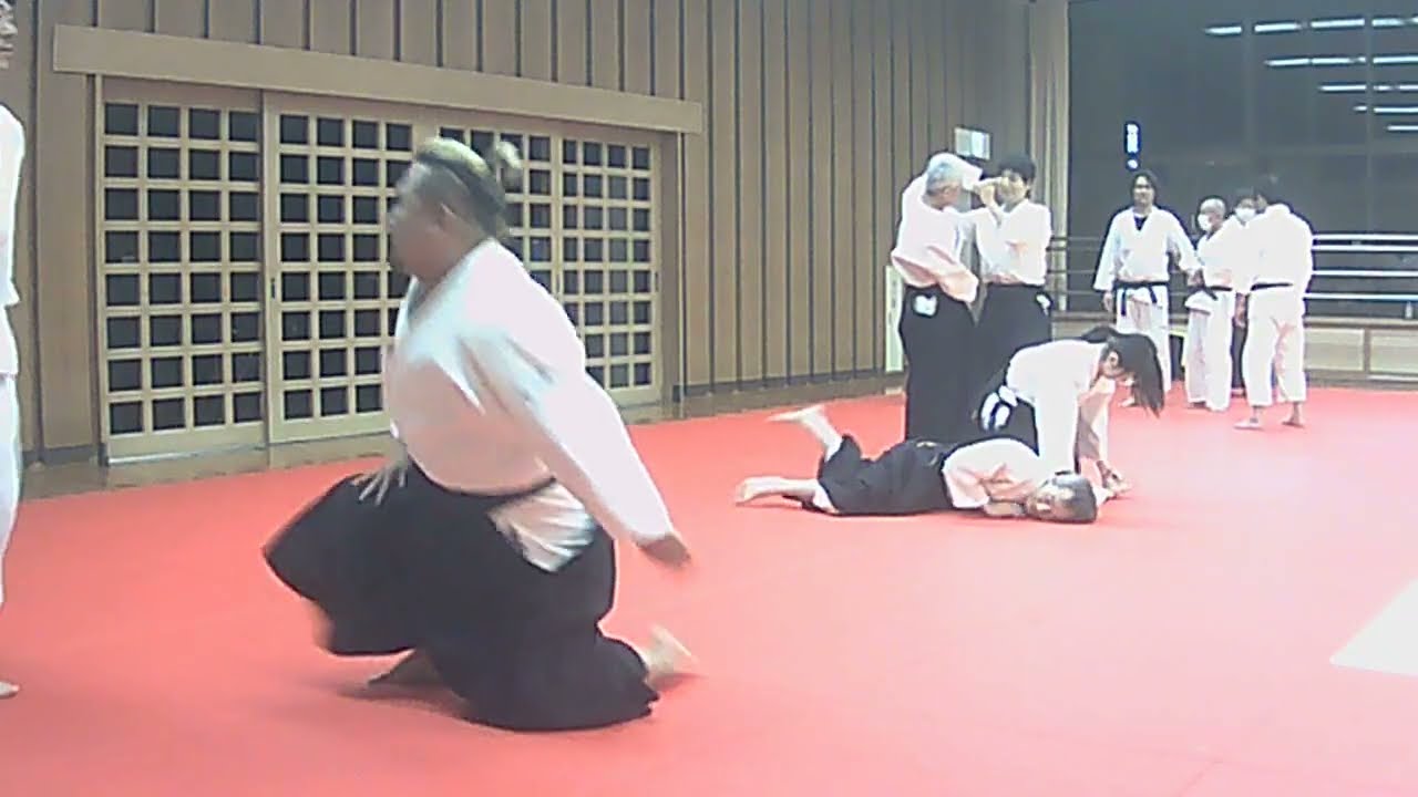 合氣道八和会　両手取り　一教