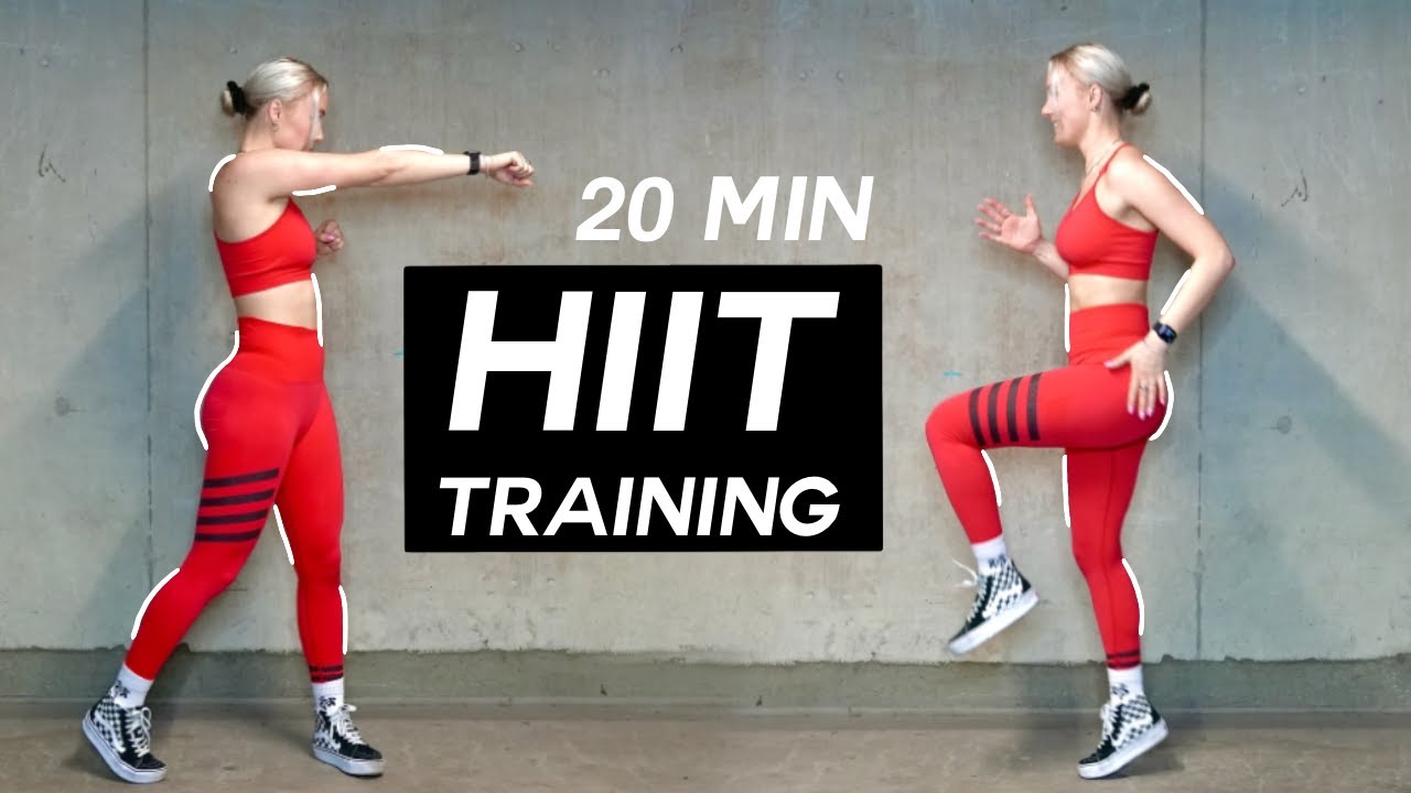 20 MIN HIGH INTENSITY INTERVAL TRAINING! beginner & advanced #13