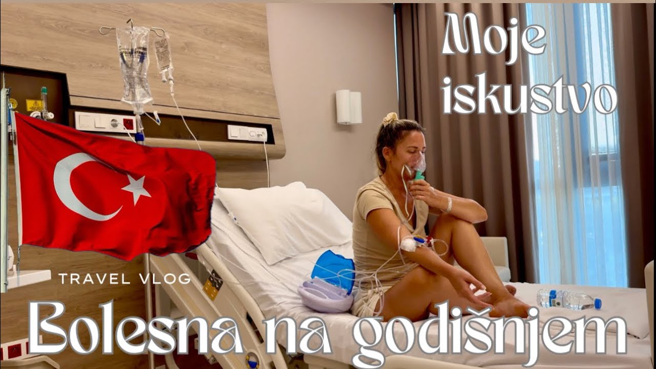 Kad godišnji krene po zlu |  Što napraviti kad se razbolite na godišnjem? #turska #side #vlog5