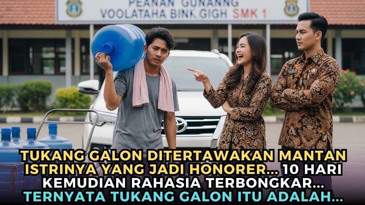 Tukang Galon Dihina Mantan Istri, 10 Hari Kemudian Semua Terbongkar!