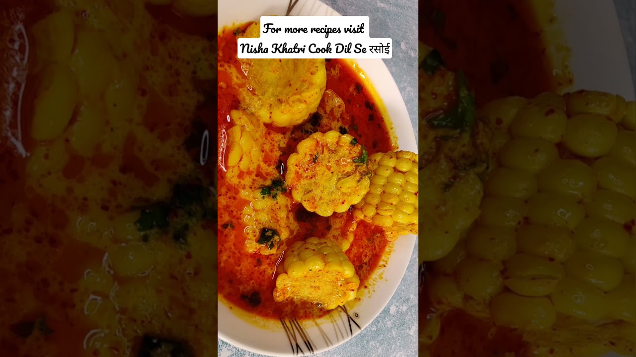 👆instant corn Curry full recipe link | bhutte ki sabzi