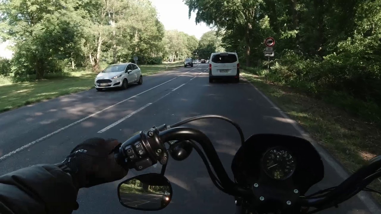 WE RIDE | HARLEY DAVIDSON IRON 1200 | Jekill & Hyde SOUND | MOTOVLOG #1 | deutsch