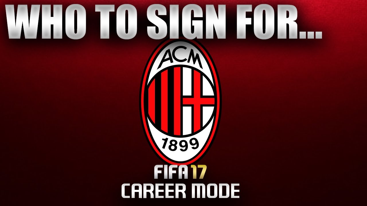 FIFA 17 | Who To Sign For... MILAN CAREER MODE