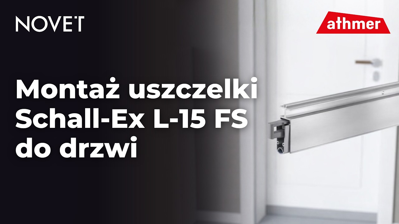 Jak zamontować uszczelkę do drzwi Athmer Schall-Ex® L-15 FS | NOVET.EU