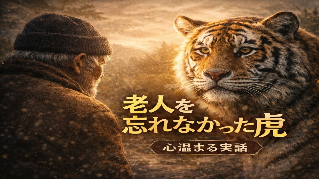 やさしさを覚えていた虎 – 静かで心に残る物語