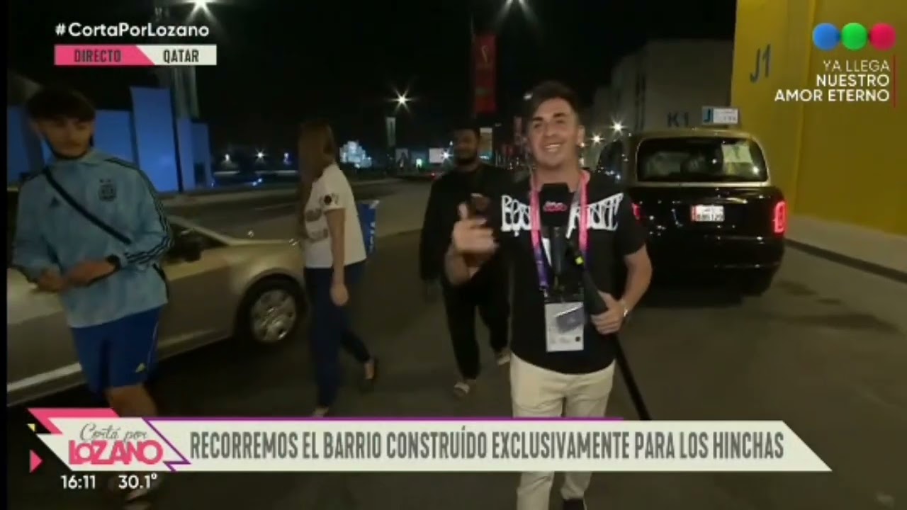 Cobertura desde Qatar 2022 - Cort&aacute; por Lozano