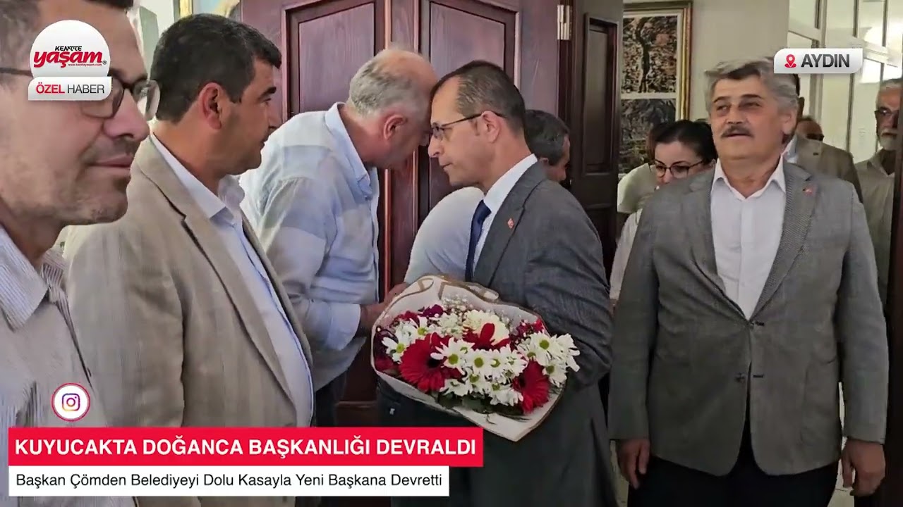 KUYUCAKTA DOĞANCA BAŞKANLIĞI DEVRALDI