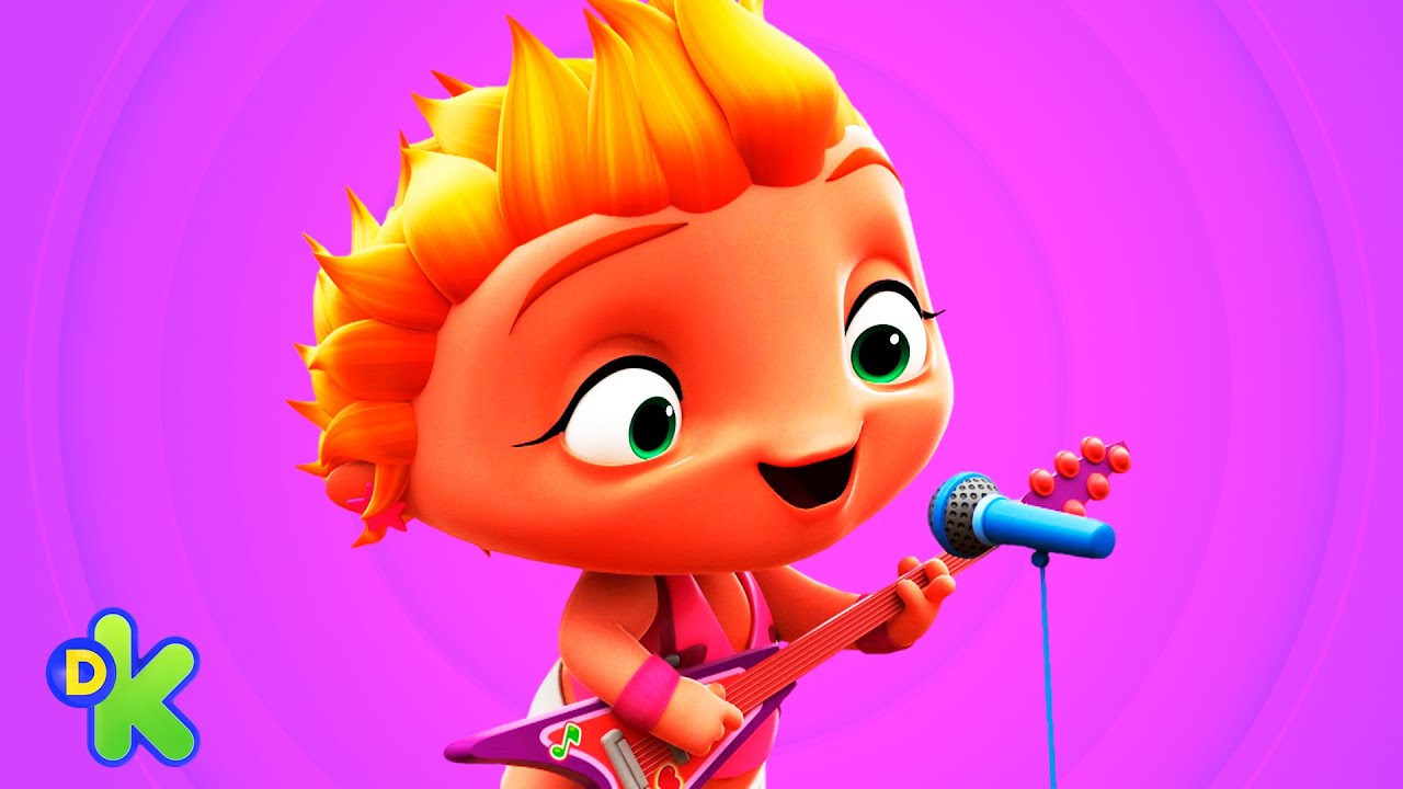 &iexcl;Siente la m&uacute;sica! Nuevas canciones de los beb&eacute;s | Mini Beat Power Rockers | Discovery Kids