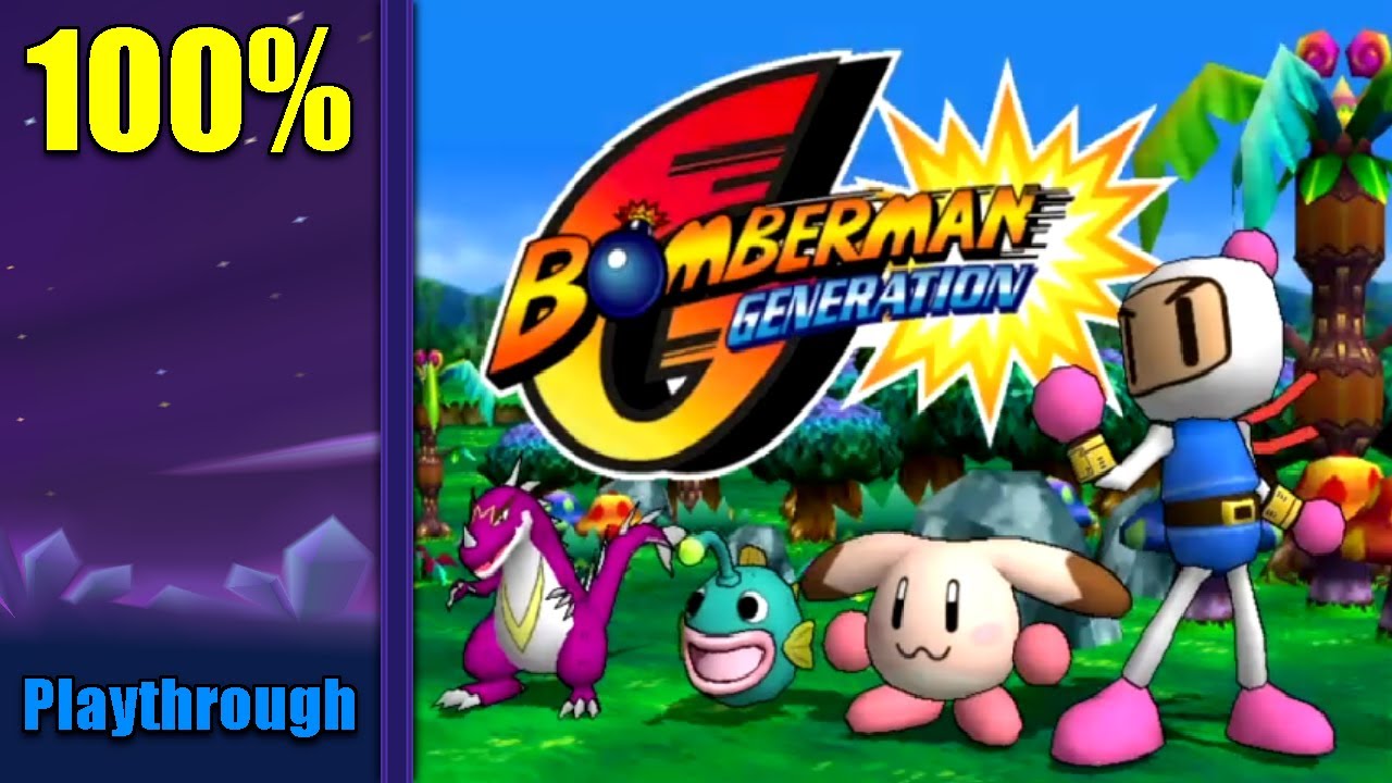 Bomberman Generation 100% Playthrough