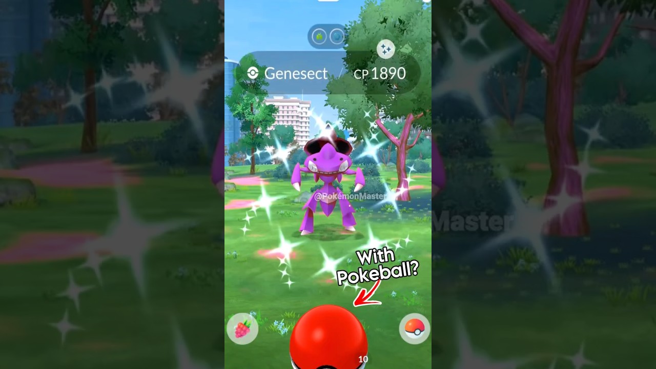 Got Free Shiny Mythical with PokeBall in Pokemon GO.